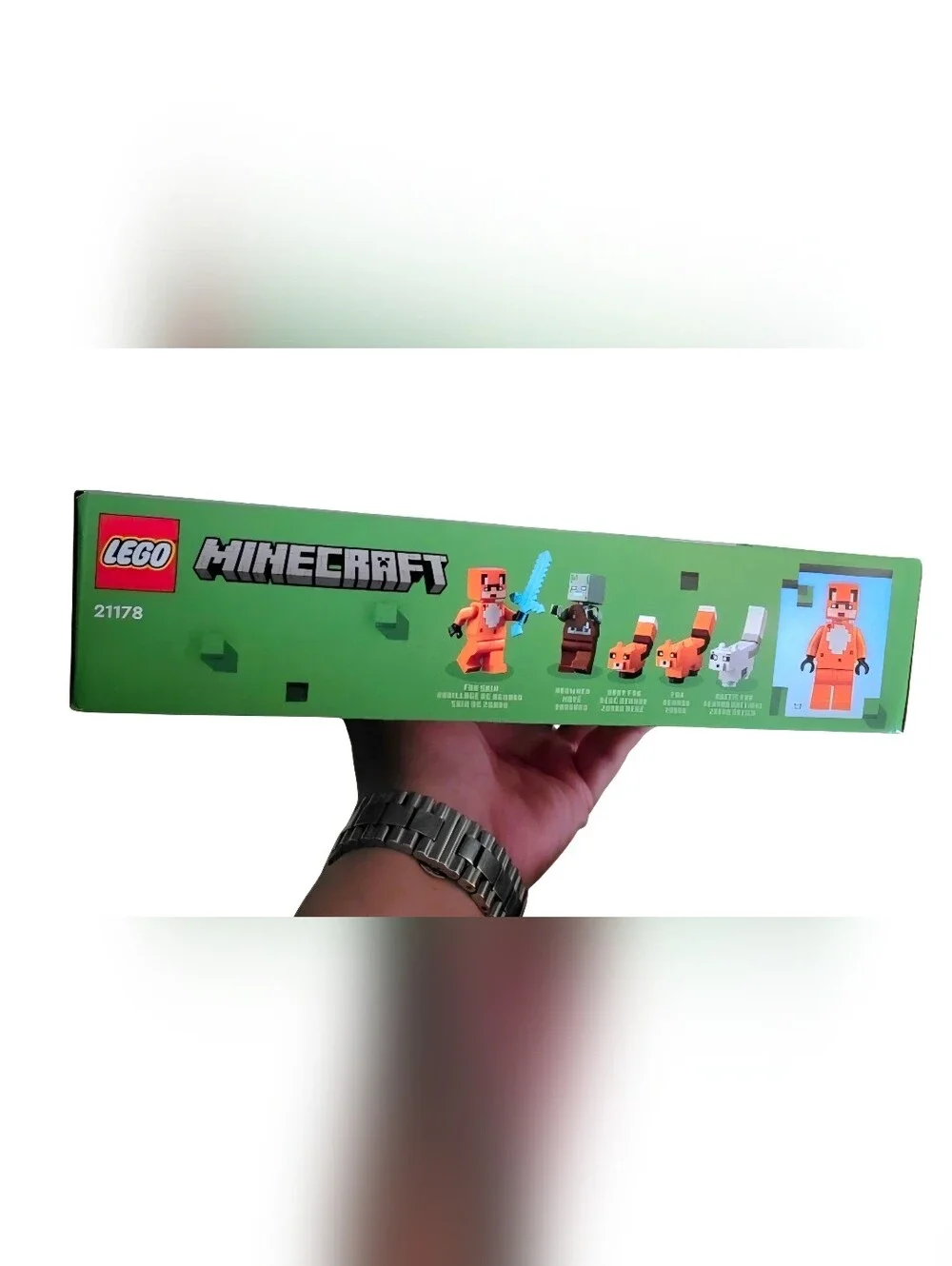 LEGO Minecraft The Fox Lodge 21178 NIB Sealed Animal Toys Retired 193 Pieces New